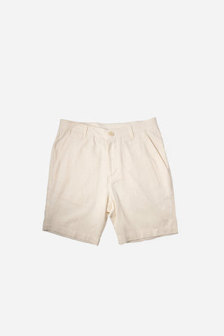 Linen Shorts - White