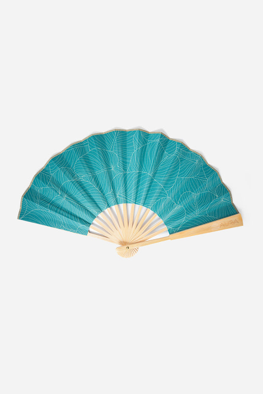 Hand Fan - Evergreen
