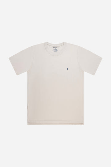 Essential T-shirt Grey - Blue Monogram