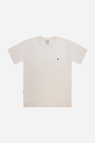 Essential T-shirt Grey - Blue Monogram