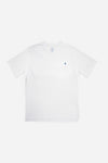 Essential T-shirt White - Blue Monogram