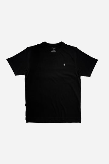 Essential T-shirt Black - Grey Monogram