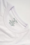 Essential T-shirt White - Evergreen AURA