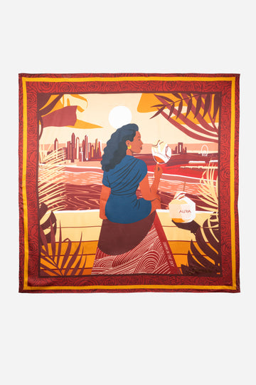 AURA Loves Jamelia - Silk Scarf