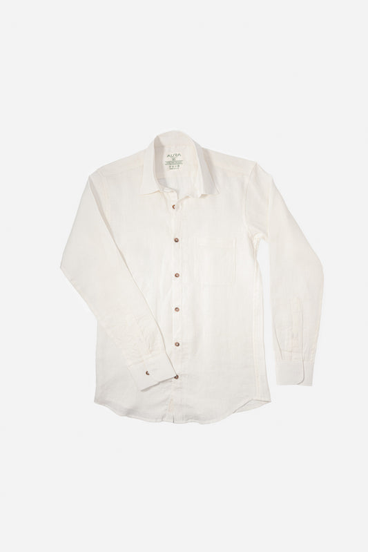 Linen Shirt - White