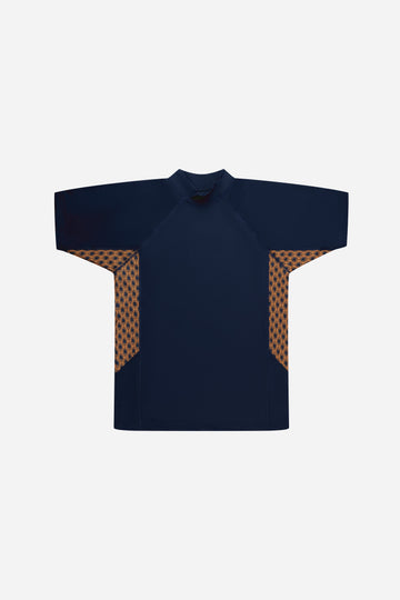 Rashguard Monogram Short Sleeve - Midnight Mirage