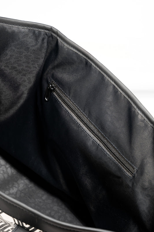 The Monogram Bag - Night Black