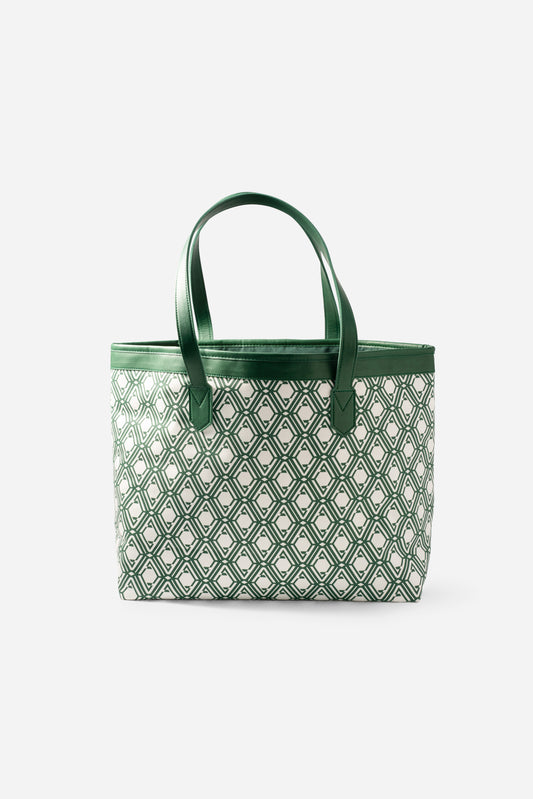 The Monogram Bag - Evergreen