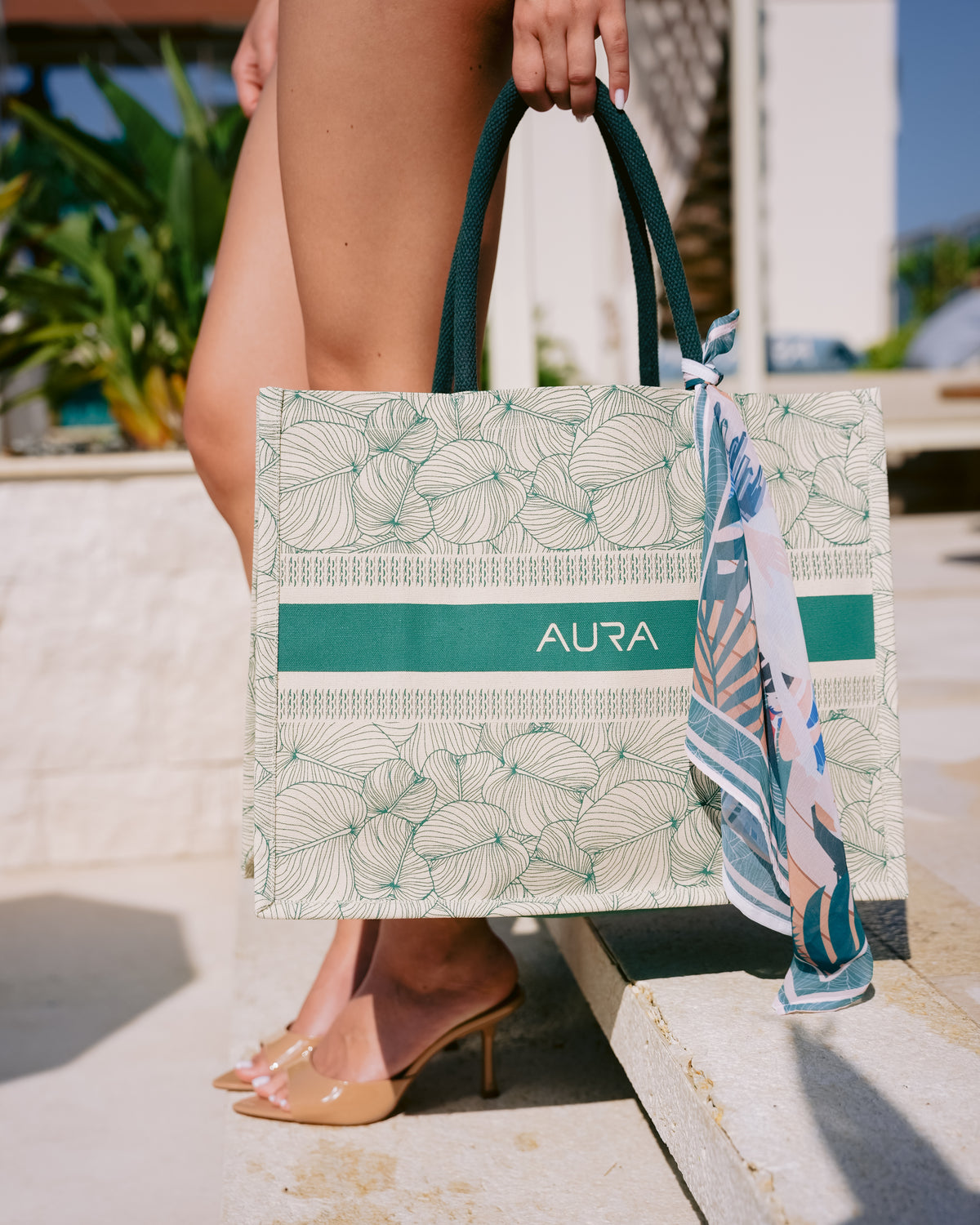 AURA Signature Tote Bag