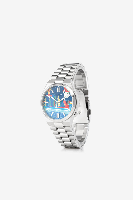 Citizen Tsuyosa Watch - His AURA x Dubai Skyline Edition