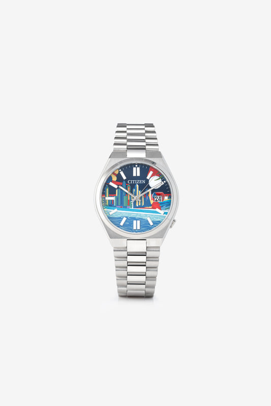Citizen Tsuyosa Watch - His AURA x Dubai Skyline Edition
