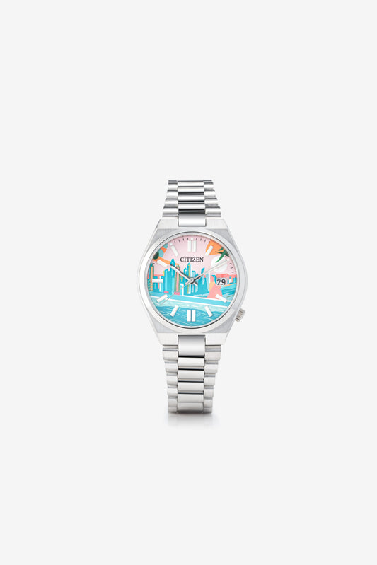 Citizen Tsuyosa Watch - Her AURA x Dubai Skyline Edition