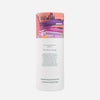 Dubai Skyline Sarong in coral, tube packaging back reading 'The AURA Sarong' with brand story text