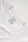Essential T-shirt White - Evergreen AURA