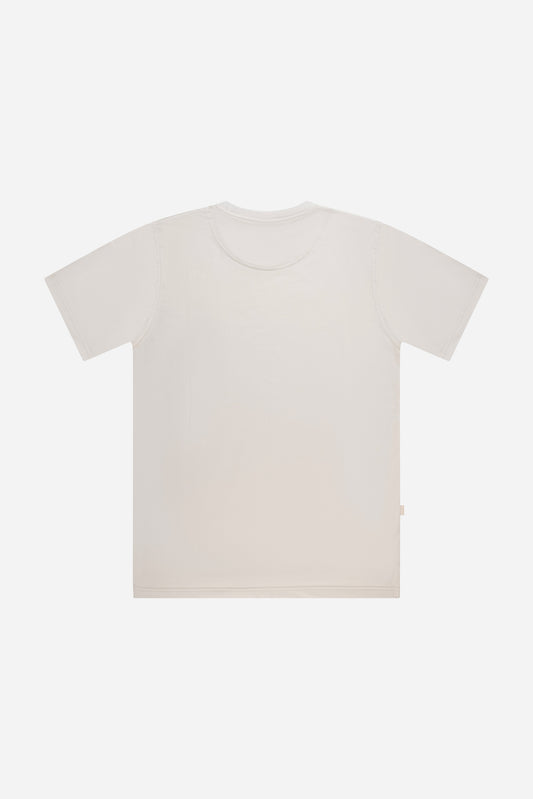 Essential T-shirt Grey - White Monogram