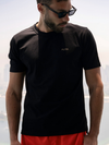 Essential T-shirt Black - Stone AURA