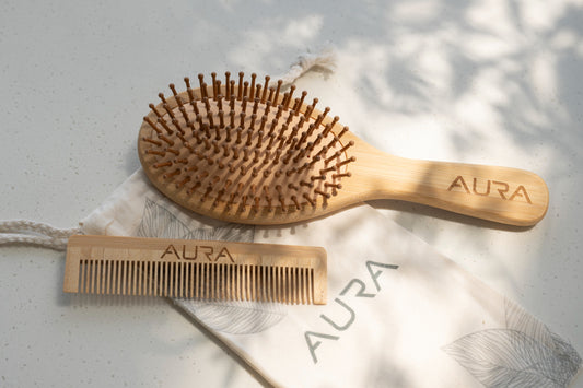 Hair Brush & Comb Set