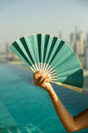 Hand Fan - Evergreen