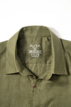 Chemise en lin - Olive