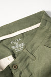 Short en lin - Olive