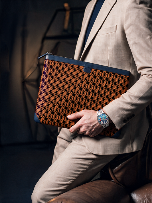 Monogram Laptop Sleeve - Midnight Mirage