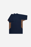 Monogram Rashguard Short Sleeve in Midnight Mirage, alternate side angle flat lay