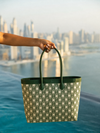 Sac cabas Monogramme - Vert sapin