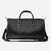 Pinnacle Duffle monogram black shown with adjustable shoulder strap