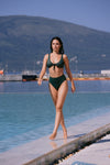 Riviera Bikini Bottoms - Evergreen