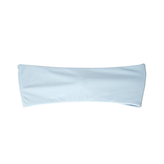 Solstice pale azure blue bandeau top alternate view