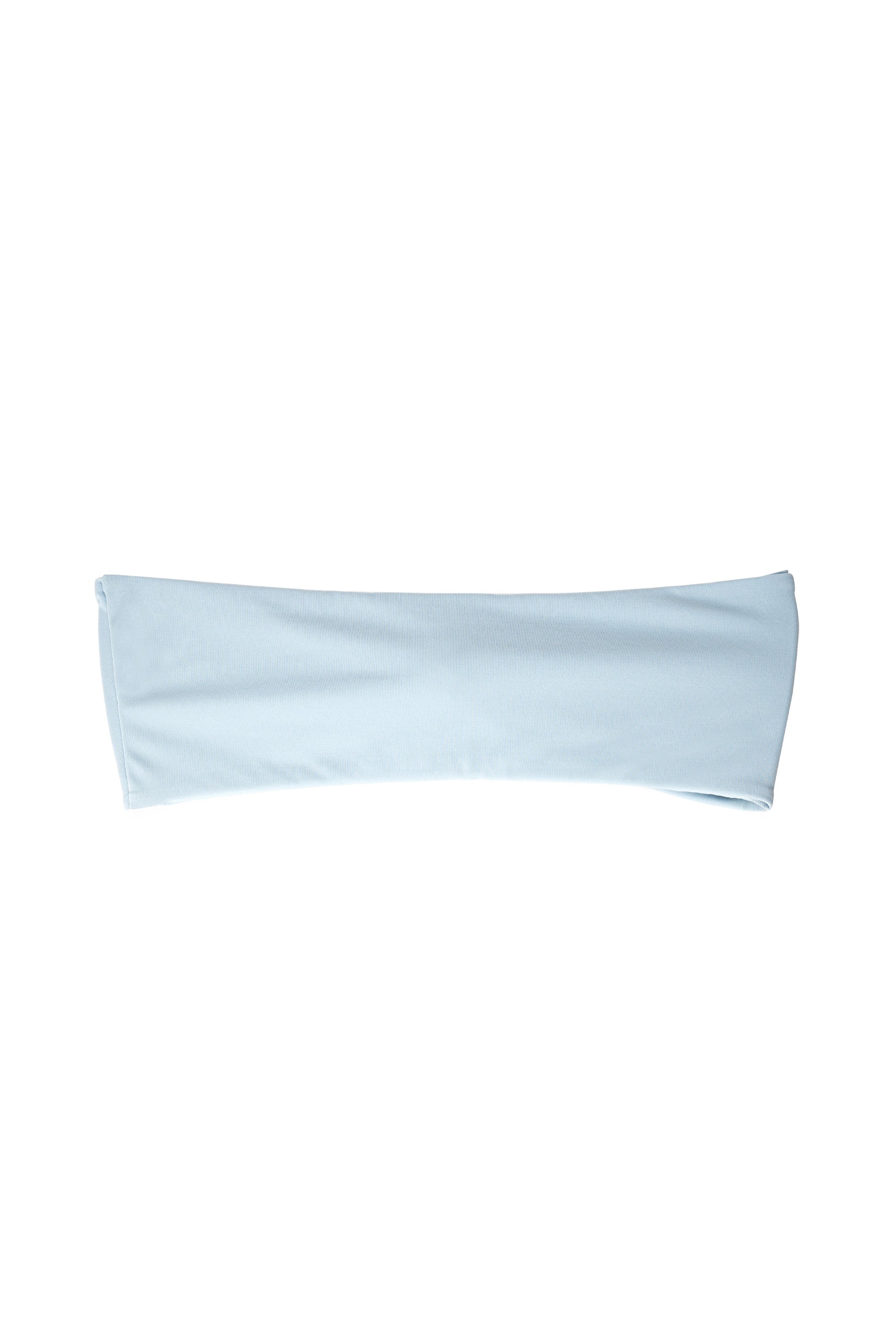 Solstice pale azure blue bandeau top alternate view