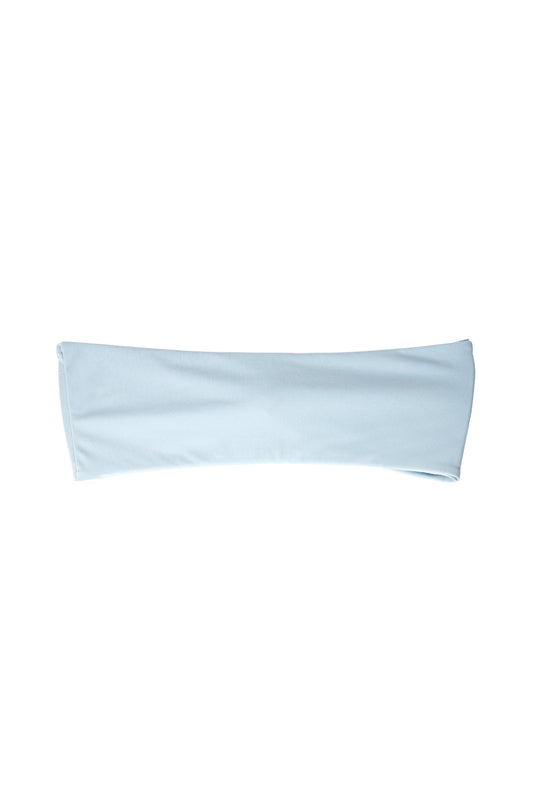 Solstice pale azure blue bandeau top alternate view