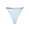 AURA Solstice bikini bottom in pale azure blue with side knot ties