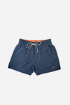 Voyager Swim Shorts in horizon blue, front flat lay